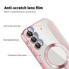 Techsuit - SmartMag könyvtok - Samsung Galaxy A15 4G / A15 5G - Rózsaszín tok