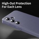 Techsuit - SmartView sorozat - Samsung Galaxy S24 FE - Lila tok