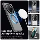 Honor Magic7 Lite / X9c Fekete Techsuit CandyCase MagSafe tok