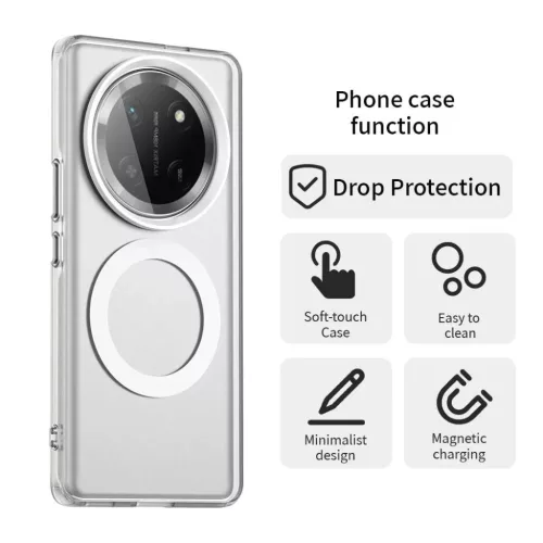 Honor Magic7 Lite / X9c Fehér Techsuit CandyCase MagSafe tok