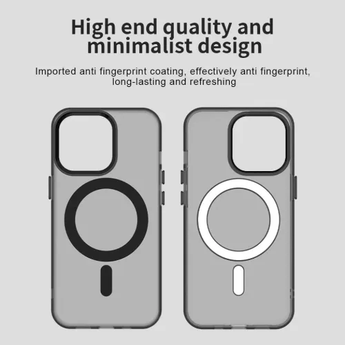 iPhone 13 Pro Max - CandyCase MagSafe tok - Fekete - Techsuit.