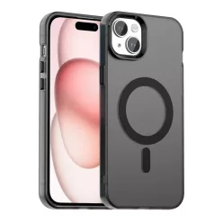iPhone 15 Plus Techsuit - CandyCase MagSafe - Black. tok