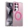 Samsung Galaxy S25 Ultra Rózsaszín Techsuit CandyCase MagSafe tok