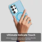 Samsung Galaxy S25 Ultra Kék Techsuit CandyCase MagSafe tok