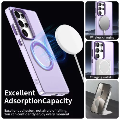 Samsung Galaxy S25 Ultra Lila Techsuit CandyCase MagSafe tok