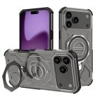 iPhone 17 Pro Max Füstfekete Techsuit Carbon Shield PRO tok