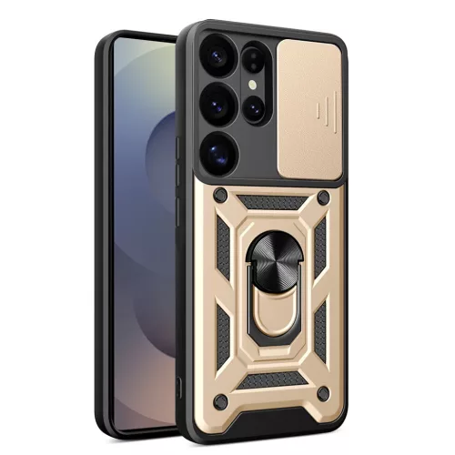 Samsung Galaxy S25 Ultra Arany Techsuit CamShield sorozat tok