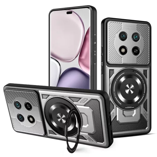 Honor Magic7 Lite / X9c Szürke Techsuit RuggedCam tok