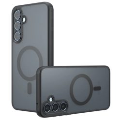   Samsung Galaxy A15 5G - Techsuit PureFrost MagSafe - Fagyos Fekete. tok