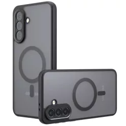   Samsung Galaxy A26 5G - Techsuit PureFrost MagSafe - Matt Fekete. tok