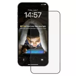   iPhone 14 Fekete ANANK 2.5D Kékfény Szűrős Képernyővédő