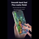 iPhone 15 Pro Max ANANK - 2.5D Ujjlenyomatmentes Képernyővédő - Fekete üvegfólia