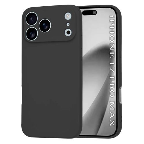 iPhone 17 Pro Max Fekete Techsuit SoftFlex MagSafe tok