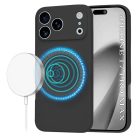 iPhone 17 Pro Max Fekete Techsuit SoftFlex MagSafe tok