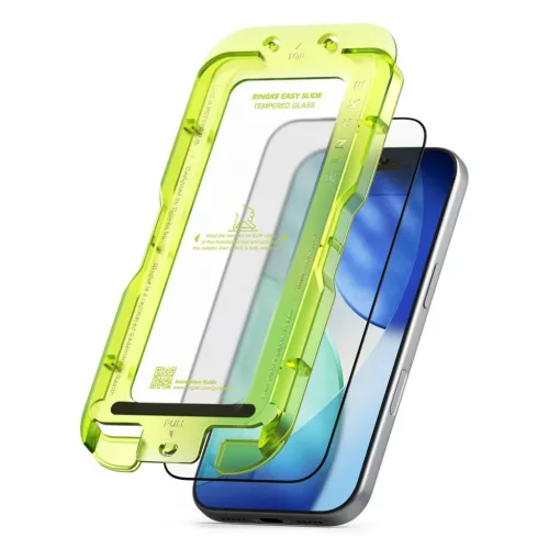 iPhone 17 Pro Max Ringke Easy Slide 2-pack fekete üvegfólia