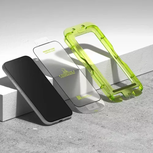 iPhone 17 Pro Max Ringke Easy Slide 2-pack fekete üvegfólia