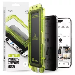  iPhone 17 Air Ringke Easy Slide 2-csomagos privát üvegfólia