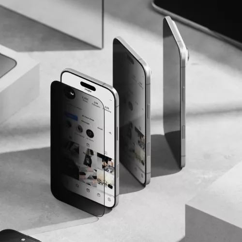 iPhone 17 Air Ringke Easy Slide 2-csomagos privát üvegfólia