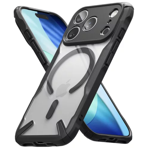iPhone 17 Pro Fekete Ringke - Fusion X MagSafe tok