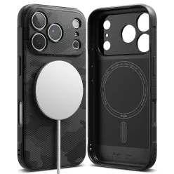 iPhone 17 Pro Camo Black Ringke - Onyx MagSafe tok