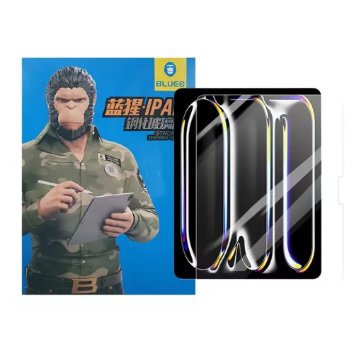 Blueo - HD edzett üveg - iPad Air 11 (2024-2026) - Átlátszó üvegfólia