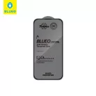 Blueo - Kristály karcálló üveg applikátorral - iPhone 15 Pro Max - Fekete üvegfólia