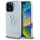 iPhone 16 Pro 6,3" Kék Guess Hardcase PU Grained Big 4G és Classic Logo tok