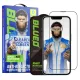 Blueo - Tükröződésmentes HD üveg - iPhone 13 / iPhone 13 Pro / iPhone 14 / iPhone 16e/17e - Fekete üvegfólia