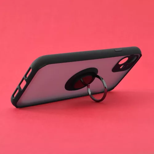 iPhone 11 - Techsuit Glinth - Fekete tok