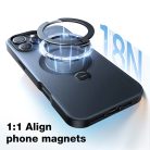 iPhone 17 Pro Max - Ostand Spin MagSafe Series Torras - Fekete tok