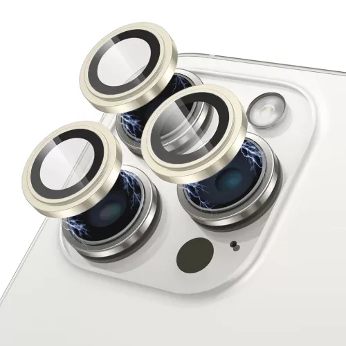 iPhone 17 Pro / iPhone 17 Pro Max Narancssárga Lito S+ Kameraüveg védő üvegfólia