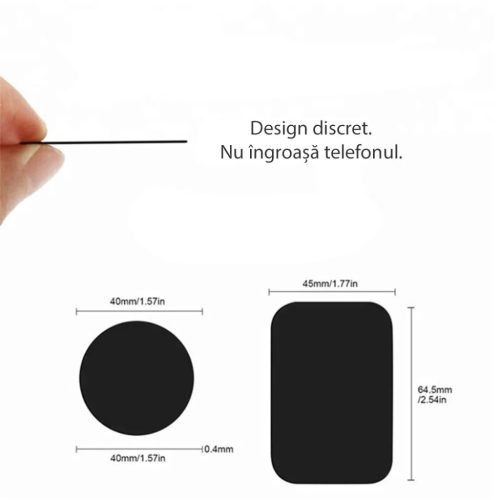 Techsuit - (2 db) Fém Lap (MP03) - Matt Fedőfestékkel - Fekete.