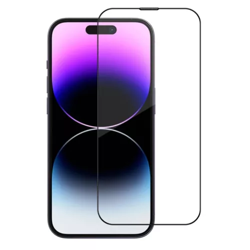iPhone 17 Air Fekete Blueo - Sapphire képernyővédő applikátorral Pro üvegfólia