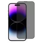 iPhone 16 Pro Max / iPhone 17 Pro Max Fekete Blueo Sapphire Privacy Képernyővédő Alkalmazási Segédeszközzel üvegfólia