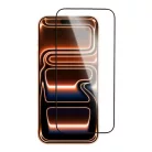 iPhone 16 Pro / iPhone 17 / iPhone 17 Pro Fekete Blueo Crystal Anti-Scratch üveg applikátorral üvegfólia