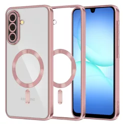   Samsung Galaxy A17 5G Techsuit - Luxury Crystal MagSafe - Pink tok
