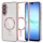 Samsung Galaxy A17 5G Techsuit - Luxury Crystal MagSafe - Pink tok