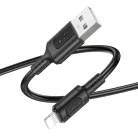 Borofone BX111 Feliz - USB - C típusú kábel - 3A 1 méter fekete