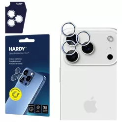   Apple iPhone 17 Pro / 17 Pro Max Ezüst 3MK HARDY lencsevédő üvegfólia