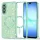 Samsung Galaxy A17 5G Light Green Techsuit - Luxury Glitter MagSafe tok