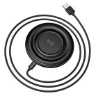 Borofone vezeték nélküli indukciós töltő BQ40 Crown 15W fekete