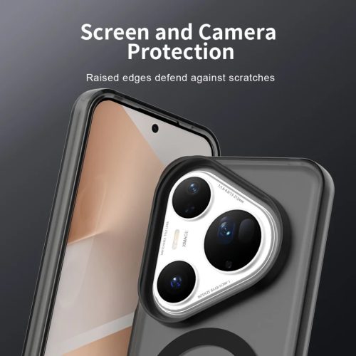 Huawei Pura 80 Ultra Techsuit - CandyCase MagSafe - Fekete tok