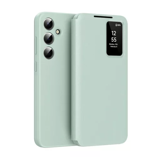 Samsung Galaxy A17 5G Zöld Techsuit SmartView Series tok