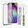 Techsuit - 111D Teljes Borítású / Teljes Ragasztású Üveg - Samsung Galaxy A40 - Fekete üvegfólia