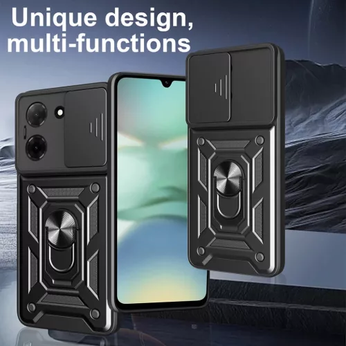 Xiaomi Redmi 15 4G / Redmi 15 5G Kék Techsuit CamShield sorozat tok