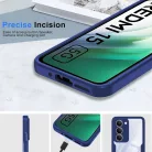 Xiaomi Redmi 15 4G / Redmi 15 5G Kék Techsuit - ColorVerse 360 sorozat + Képernyővédő tok