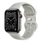 Techsuit - óraszíj (W031) - Apple Watch 1/2/3/4/5/6/7/8/9/10/SE/SE 2 (38/40/41/42mm) - Szürke.