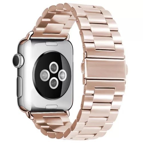 Apple Watch szíj - Techsuit (W036) - 1/2/3/4/5/6/7/8/9/10/SE/SE 2/Ultra/Ultra 2 (42/44/45/46/49mm) - Pink.
