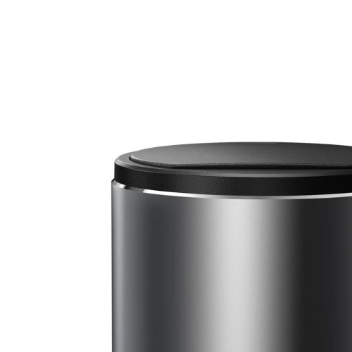 Szemeteskuka Gentleman Style (CRLJT-0G), Baseus - 30 szemeteszsákkal, alumínium ötvözet, ABS, 500 ml - Sötétszürke