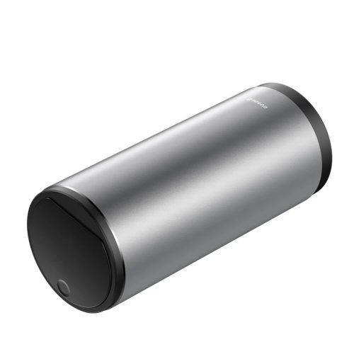 Szemeteskuka Gentleman Style (CRLJT-0G), Baseus - 30 szemeteszsákkal, alumínium ötvözet, ABS, 500 ml - Sötétszürke